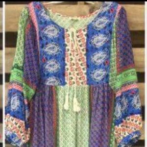 Plus Boutique Bojo Tunic Blouse
